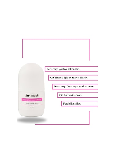 Ter Önleyici & Beyazlatıcı Kadın Deo Roll-on
