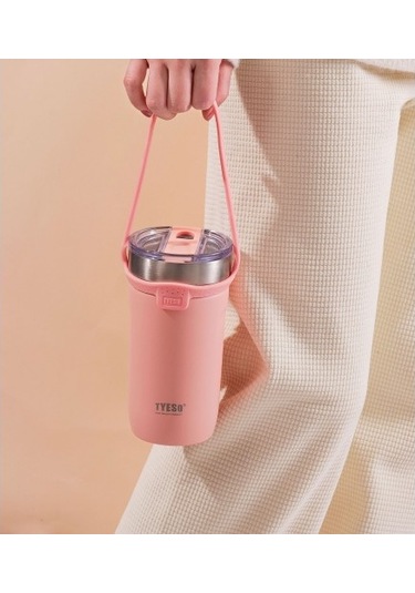 Tyeso Soulmate Tumbler Vakumlu Paslanmaz Çelik Silikon Askı 710 ML