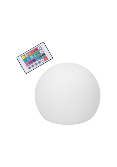 Shineyee Rgbw Led Toplum Işığı 12cm - 24 Tuşlu Kumanda İle 16 Renk Ve 4 Mod, Ev İçi Ambiyans Ve Gece Işığı Aaa Pil Yok, Kumanda Pil Dahil Diğer