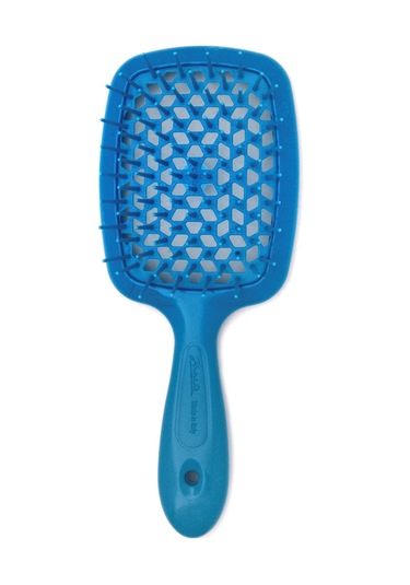 Janeke Superbrush Mavi Neon Saç Fırçası