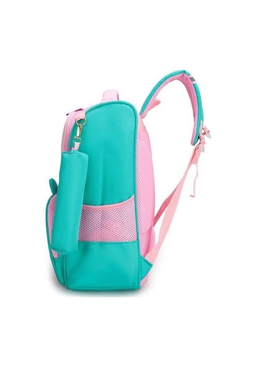 Kızlar İçin Sevimli Karikatür Kedi Okul Sırt Çantası Ilkokul Çantaları Çocuklar Seyahat Sırt Çantaları Mochila Escolar Lı12lq Mor