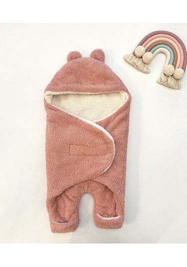 Rokeff Wellsoft Dış Kundak 0-6 Ay Pembe-krem Pembe - Krem