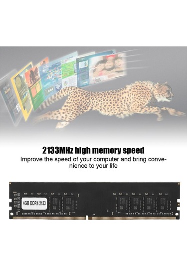 Masaüstü Bellek Ddr4 2133mhz 4g 8g Ram Pc4-17000 2133mhz 288pin Dımm Intel/amd İçin 4 Gb