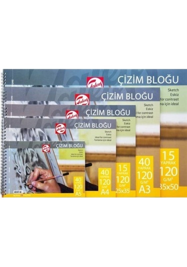 A3 Teknik Çizim Kartonu 200 Gr T200a31003 125 Li 1 Koli 125 Adet