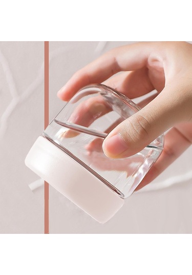 Gıda Sınıfı Cam Sızdırmazlık Kavanoz Neme Dayanıklı Geniş Ağızlı Sızdırmaz Kapak Oluk Tasarımı İstiflenebilir Kavanoz Ev Gereçleri Beyaz