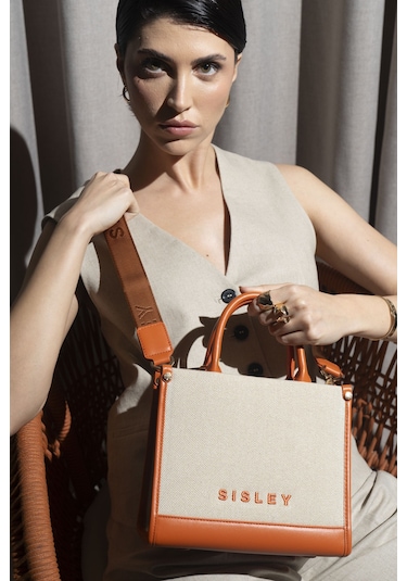 Sisley Sly 075 El Çantası Std / Turuncu Turuncu