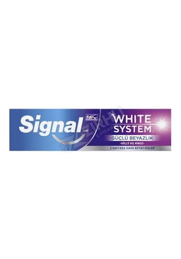 2 Adet Signal White System Diş Macunu Strong 75 Ml