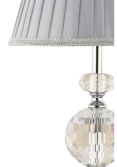 İstanbul Avize Zenga Gümüş Modern Lüx Abajur