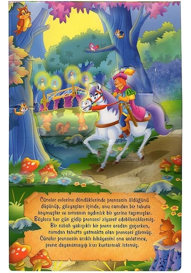 Pamuk Prenses-Pop Up Mini Masallar- Çiçek Yayıncılık