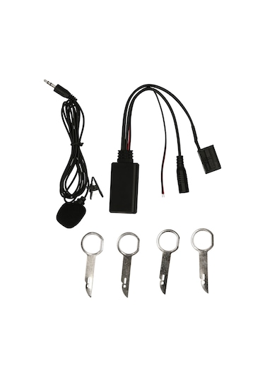 Yifomall Ford 6000cd Bluetooth Aux Adaptörü - Mikrofonlu Kablosuz Müzik Çalar Bağlantı Kit