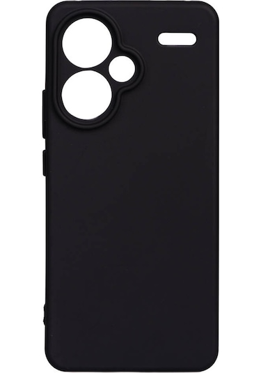Noktaks - Xiaomi Uyumlu Xiaomi Redmi Note 13 Pro Plus 5g - Kılıf Mat Soft Esnek Biye Silikon - Mavi