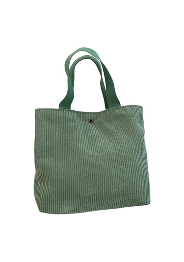 Suntek Kadife Omuz Çantası Moda Seyahat Ofis Açık Hava İçin Yeşil