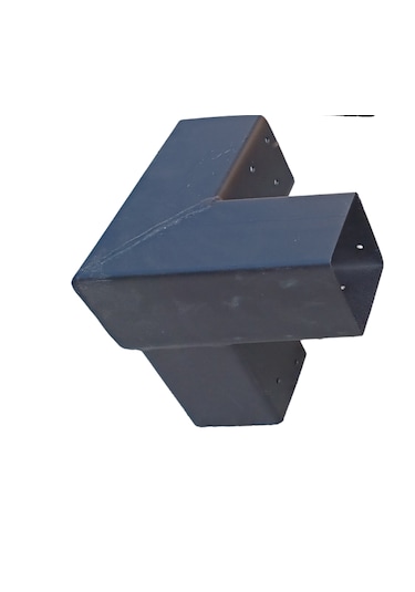 Pergola Demir Bağlantı 8x8cm Çardak Kamelya Köşe 90