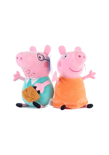 Peppa Pig Family Ve Peppa Pig Ailesi Peluş Oyuncak