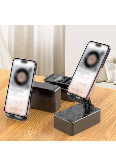 Homyl Ev Ofis Için Ses Amplifikatörlü Cep Telefonu Standı 7cmx12cmx6cm