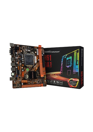 Esonic H61DA1 Intel H61 1600 MHz DDR3 Soket 1155 mATX Anakart