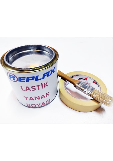 Replax Lastik Yanak Boyası 500 Ml.+Fırça+Bant