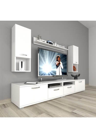 Decoraktiv Eko 5220da Mdf Tv Ünitesi Tv Sehpası Beyaz