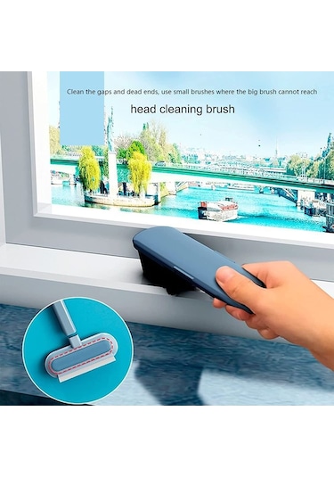 4 In 1 Cam Pencere Temizleme Sileceği Koltuk Halı Tüyü Toplama