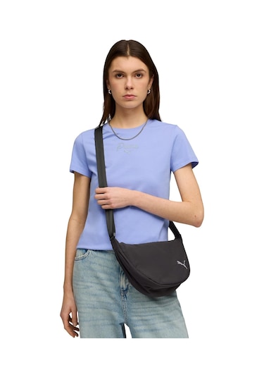 092706-01 Puma Her Half Moon Bag Kadın Çanta Siyah 092706-01 Siyah