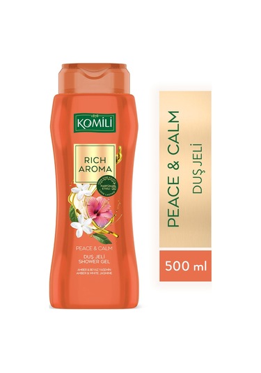 Komili Rich Aroma Amber & Beyaz Yasemin Duş Jeli 500 ML