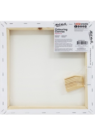 Mm Renkli Tuval 30x60 Cm 4 Çeşit