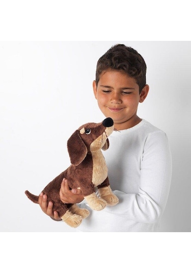 İkea Smaslug Yumuşak Peluş Oyuncak Köpek 44 Cm Kahverengi