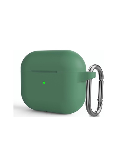 Microsonic Airpods 3 Uyumlu Askılı Mat Silikon Kılıf