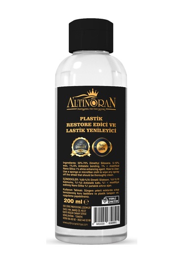 Altın Oran Lastik ve Jant Bakım Seti