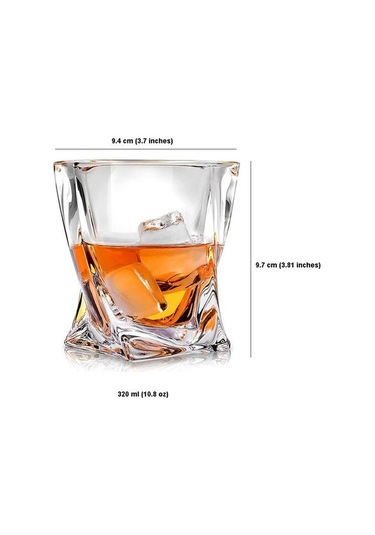 320 Ml Temizle Kristal Viski Cam Cam Viski Bira İçme Kupası Şarap Cam Bira Steins Açık Mavi