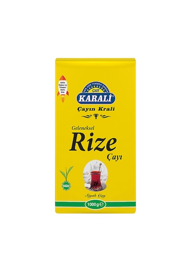 Karali Geleneksel Rize Dökme Çay 1000 Gr X 4 Adet