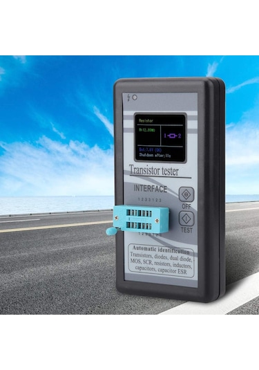 M328 Çok Fonksiyonlu Lcd Ekran Dijital Transistör Test Cihazı 0.5ω - 50mω
