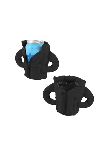 Kutular İçin Soğutucu Çanta, Bira Soğutucu Çanta, İçecek Kılıfı, İçecek Soğutucu, Bira Yeleği, Kılıf, 12oz Kutular İçin Yalıtımlı Soğutucu Çanta, Yaratıcı Bira Kılıfları Siyah Çok Renkli