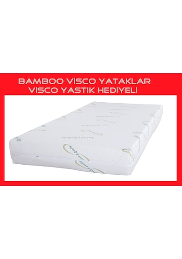 Yatakmerkezi 100X200 Visco Bambu Yatak Bamboo Visco Yatak 100*200