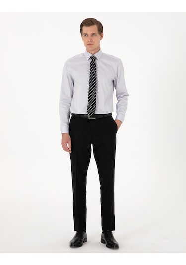 Pierre Cardin Erkek Gri Gömlek Basic 50305127-vr024 Gri