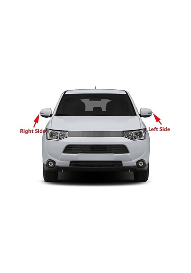 Reedark Mitsubishi Outlander 2013-2019 Sol Led Yan Ayna Işığı - Abs Malzeme, Kolay Montaj Çok Renkli 4