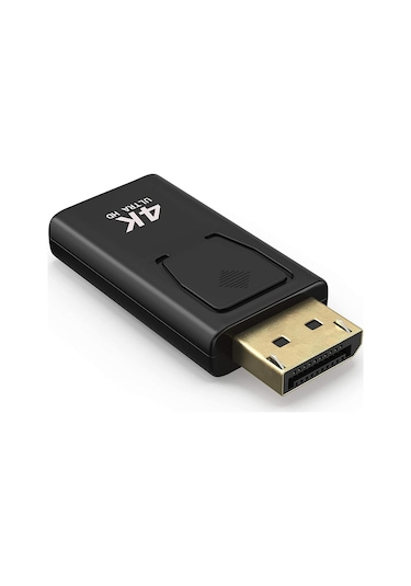 Displayport To Hdmi 4K Kablo Display Port Çevirici Dönüştürücü Mini