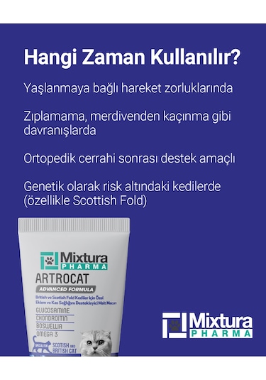 Mixtura Pharma Artrocat  Ve Kas nı Macun Kedi Maltı