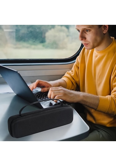 Topshop1 Phomemo M08f Su Gecirmez Termal Yazici Kilifi Gri Hafif Seyahat Cantasi Oxford Kumas M08f P831 Uyumlu