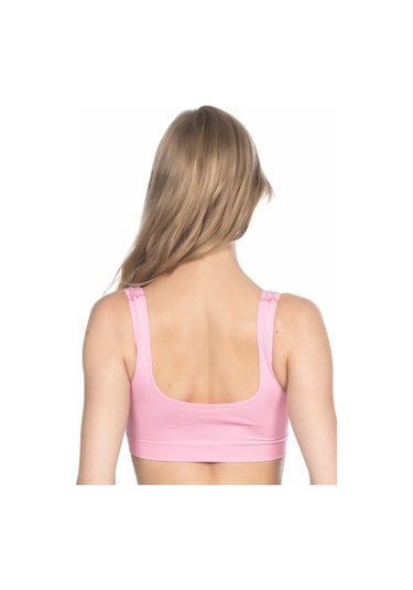 Pembe Mı Emay 4005 Soft Kalın Askı Büstiyer Pembe