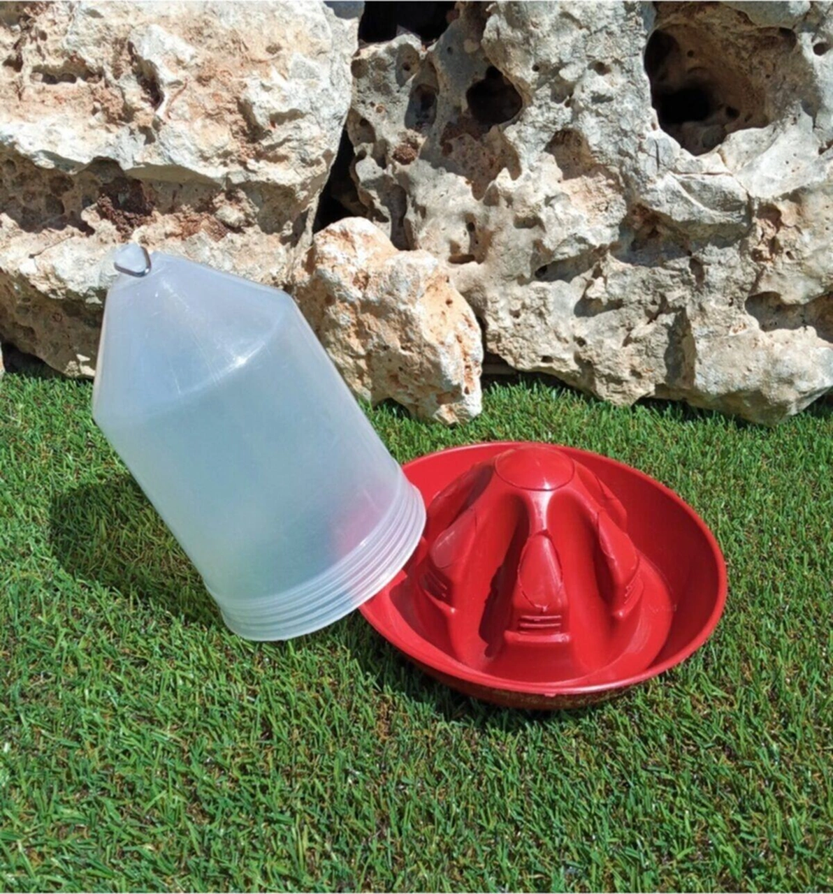 2 Li Set 0,75 Lt Suluk 0,75 Kg Yemlik Tavuk Yemliği Tavuk Suluğu Civciv Yemliği Civciv Suluğu