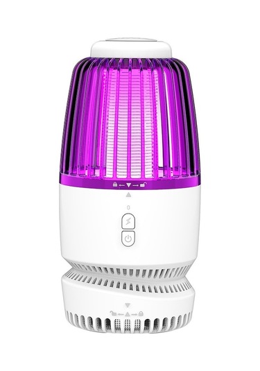 Uv Işık Tuzaklı Usb Şarjlı Sessiz Sivrisinek Öldürücü Lamba, Taşınabilir Böcek Kovucu Cihaz