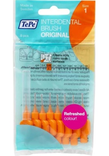 Tepe Interdental Arayüz Fırçası 8'li 0.45 MM