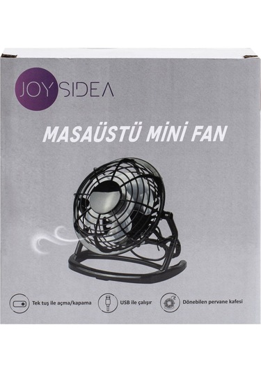 Joysıdea Fn-40 Usb Masaüstü Mini Fan Sessiz, Taşınabilir, 360