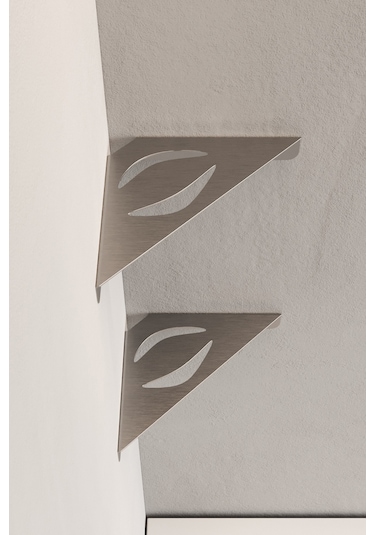 Zift Unique Paslanmaz Çelik Banyo Köşeliği Duş Rafı Paslanmaz Çelik