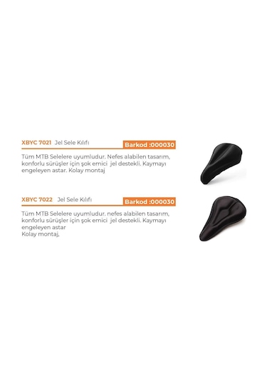 Bisiklet Yumuşak Dolgulu Jel Rahat Koltuk Sele Kılıfı - Siyah