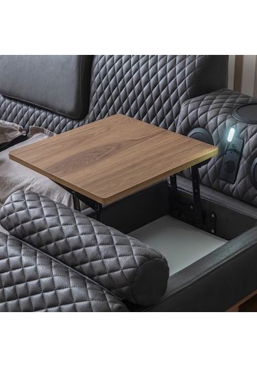 Eymense Escalade Akıllı Lüx Karyola Antrasit