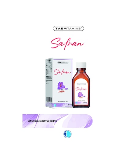 Tabvitamins Safran Likit 200 Ml