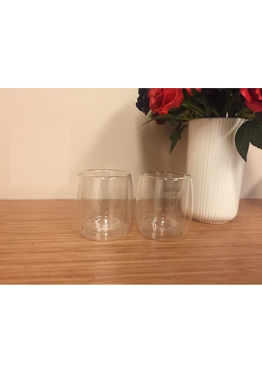 Arow Çift Cıdarlı 2 Li Keyif Bardağı Dc1.Tr-2983