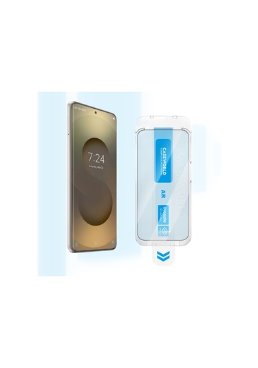 Galaxy Uyumlu S26 Plus Caseworld Applicator Serisi 2.5d Eyesafe Mavi Işık Teknolojili 0.25mm Ekran Koruyucu